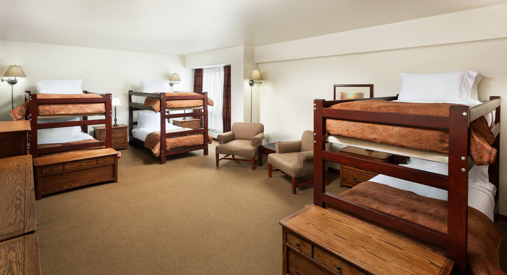 Superior Six-Bed Bunk Rooms